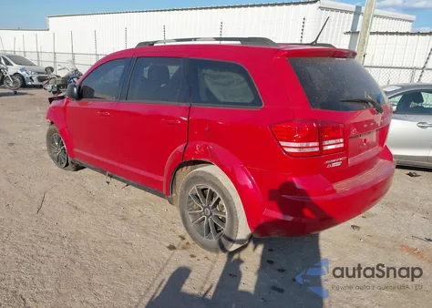 2018 Dodge Journey Se из США, поврежденный, VIN 3C4PDCAB6JT427921